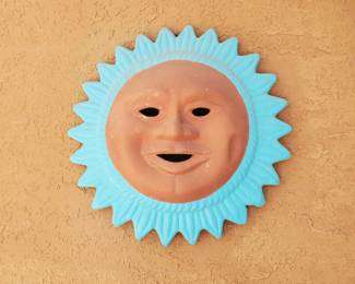 Terracotta sun 21"round