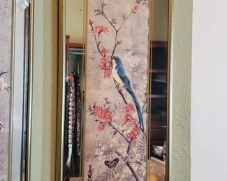 Mirrored bird pictures. 29x13