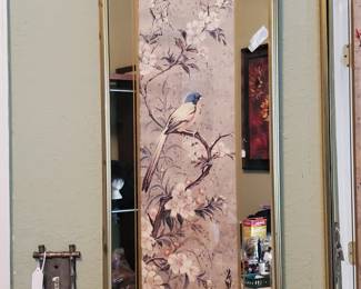 Mirrored bird pictures.  29x13
