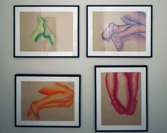 Close up of the other 4 drawings; The recipient of numerous awards, Dr. Fu focuses on studying the engineering design process through cognitive studies, and extending those findings to the development of methods and tools to facilitate more effective and inspired design and innovation.