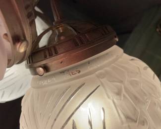 Signed Muller Fres Luneville