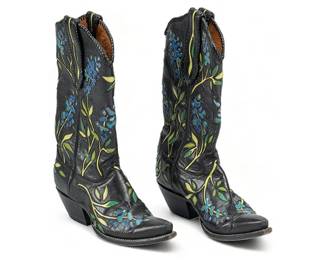 Rocket Buster Bluebonnet Womens Cowboy Boots