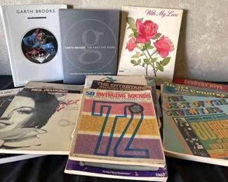  021 Garth Brooks Books Vtg. Music Books