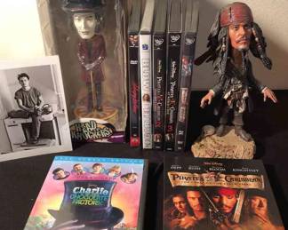  024 Johnny Depp Bobblehead Plus DVD