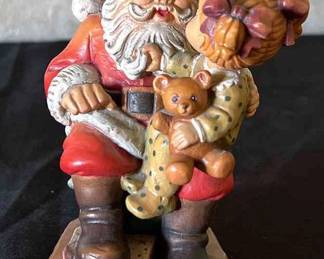 ANRI Sarah Kay Santa Wood Sculpture 