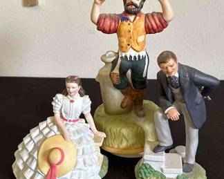 AVON Images Of Hollywood Gone With The Wind Porcelain Figurines More