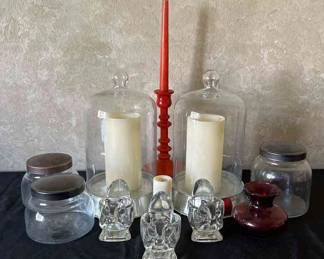 Avon Squirrel Votive Candle Holders More 