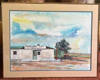 Beautiful Signed Watercolor 