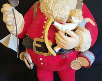 Bethany Lowe Designs Home for the Holidays Santa Figurine