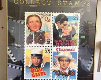 Classic Collectibles Collect Stamps Poster