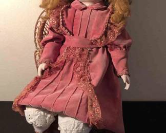 Doll With Chair