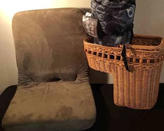Folding Chair Stairs Basket