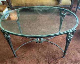 Glass Top Coffee Table