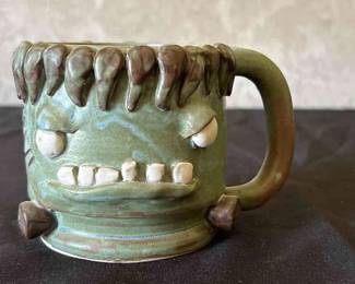 Hand Made Mug Frankenstein 