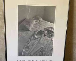 Lilo Raymond Unmade Bed Framed Print