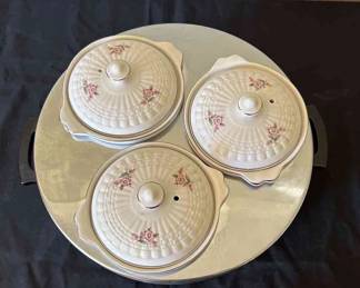 Made Exclusively For Forman Family Inc. By The Hall China Co. Electric Food Warmer