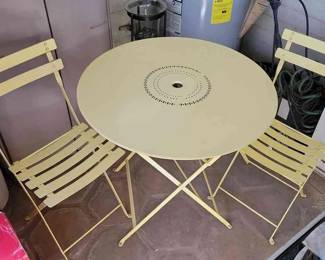 Metal Folding Table Chairs 