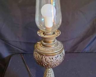 Metal Table Lamp