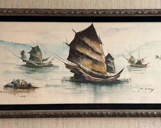P. C. Wong Painting 