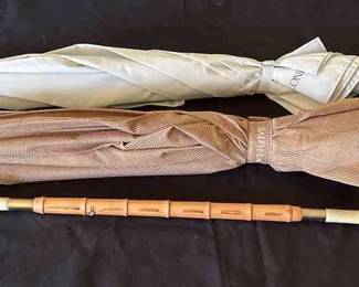 Ralph Lauren Brown Plaid Umbrella More