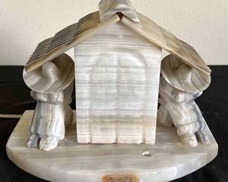 Stone Southwest Style Lamp