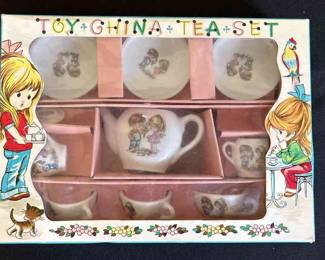 Toy China Tea Set Made In Japan With Original Box