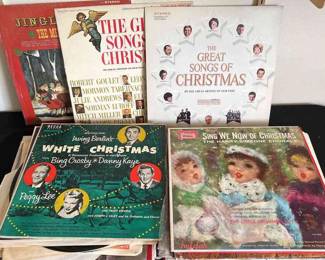 Vinyl Record Collection 4 Christmas Collection