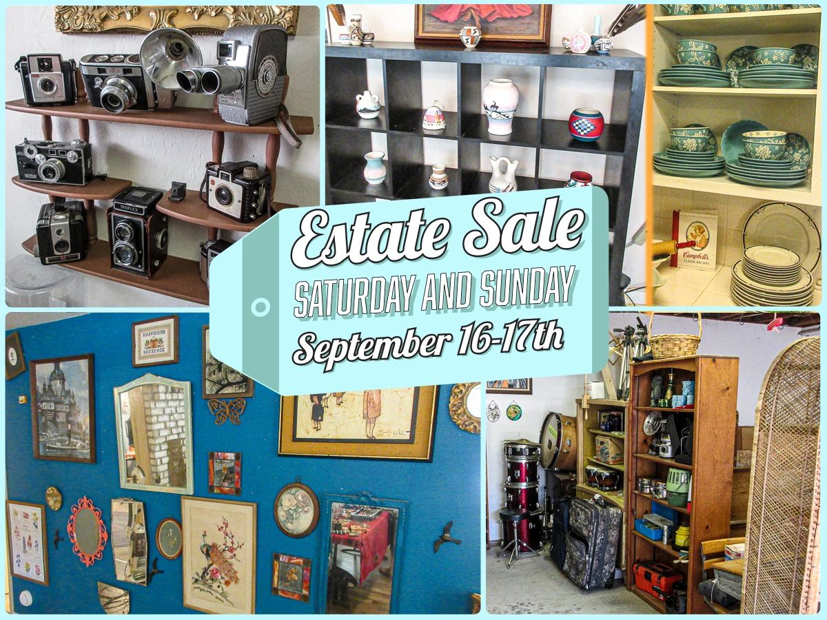 2nd of 2 Estate Sales in Oakdale by Treasures... starts on 9/16/2023
