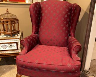 Wing back chair