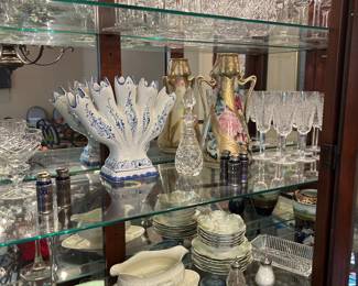 Lots of Antique glassware