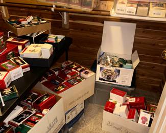 100's of Hallmark Ornaments!