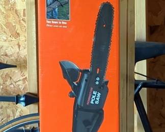 Remington Electric Pole Saw With 10" Bar And Chain Push Button Oiler, With Original Box