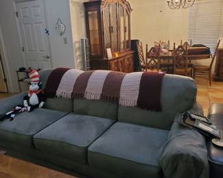 Sofa with matching love seat