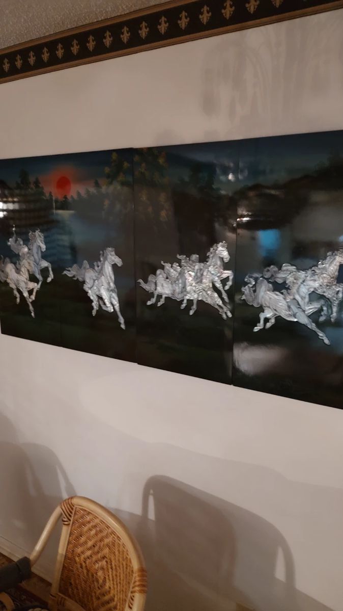 Horse mother of pearl panels
150.00