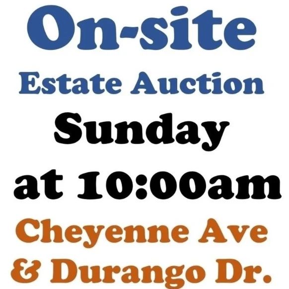 Sunday 1000am Cheyenne & Durango Estate... starts on 9/14/2023