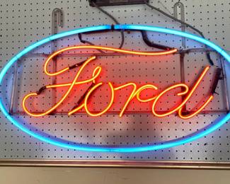  01 Ford Neon Sign