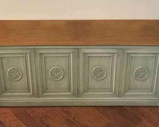  04 Henredon Stunning Green Credenza 