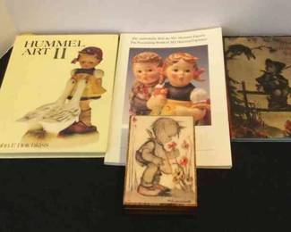 Hummel Books And Music Box