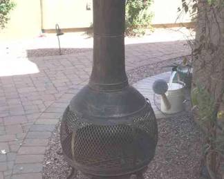Iron Chiminea 