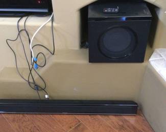 Panasonic Sound Bar And Speaker