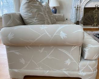 Pair of neutral sofas/couches. Buy 1 or buy the pair. Dimensions: Width 87" x  depth 36" x height 34" including back pillows.