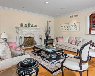 Pair of neutral sofas/couches. Buy 1 or buy the pair. Dimensions: Width 87" x  depth 36" x height 34" including back pillows.