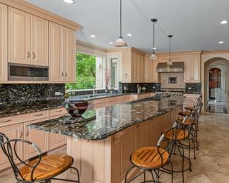 Buy individually or the set of 6 SWIVEL metal and wood stools. Dimensions: Seat height: 24.5". Back height: 39" 