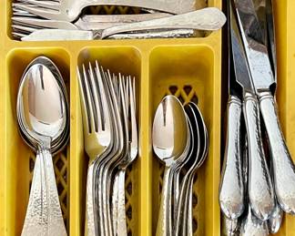 Incomplete Set Of Reed & Barton 18 / 8 Stainless Silverware