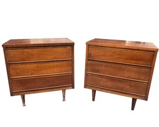 Mid-Century Modern End Tables By Dixie