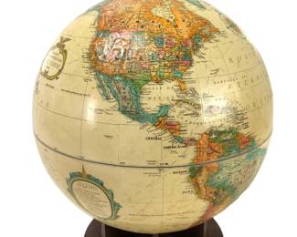 Replogle 12-Inch World Classic Series Globe By LeRoy M. Tolman Cartographer, Made In USA
