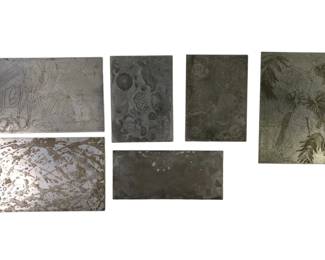 Vintage Photo Engraving Plates, Revere Triplemetal Plus