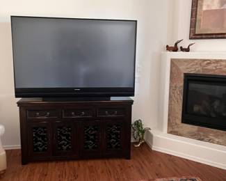 73 inch Mitsubishi TV.  Not smart