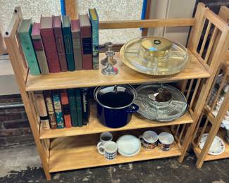 vintage books and chip dips