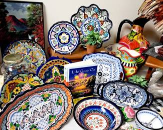 Much china, glassware and pottery